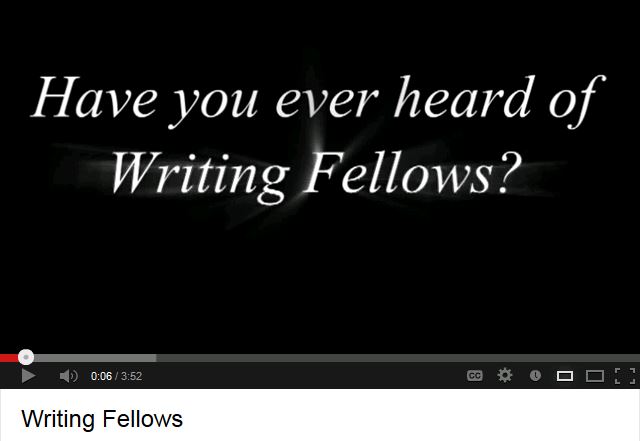 Student writing.